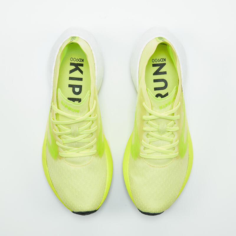 Chaussures running Femme - KIPRUN KD900 jaune