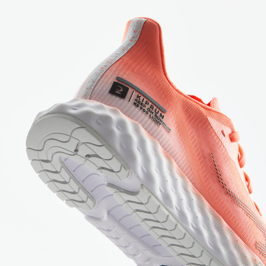 Chaussures running Femme - KIPRUN KS900 Light corail