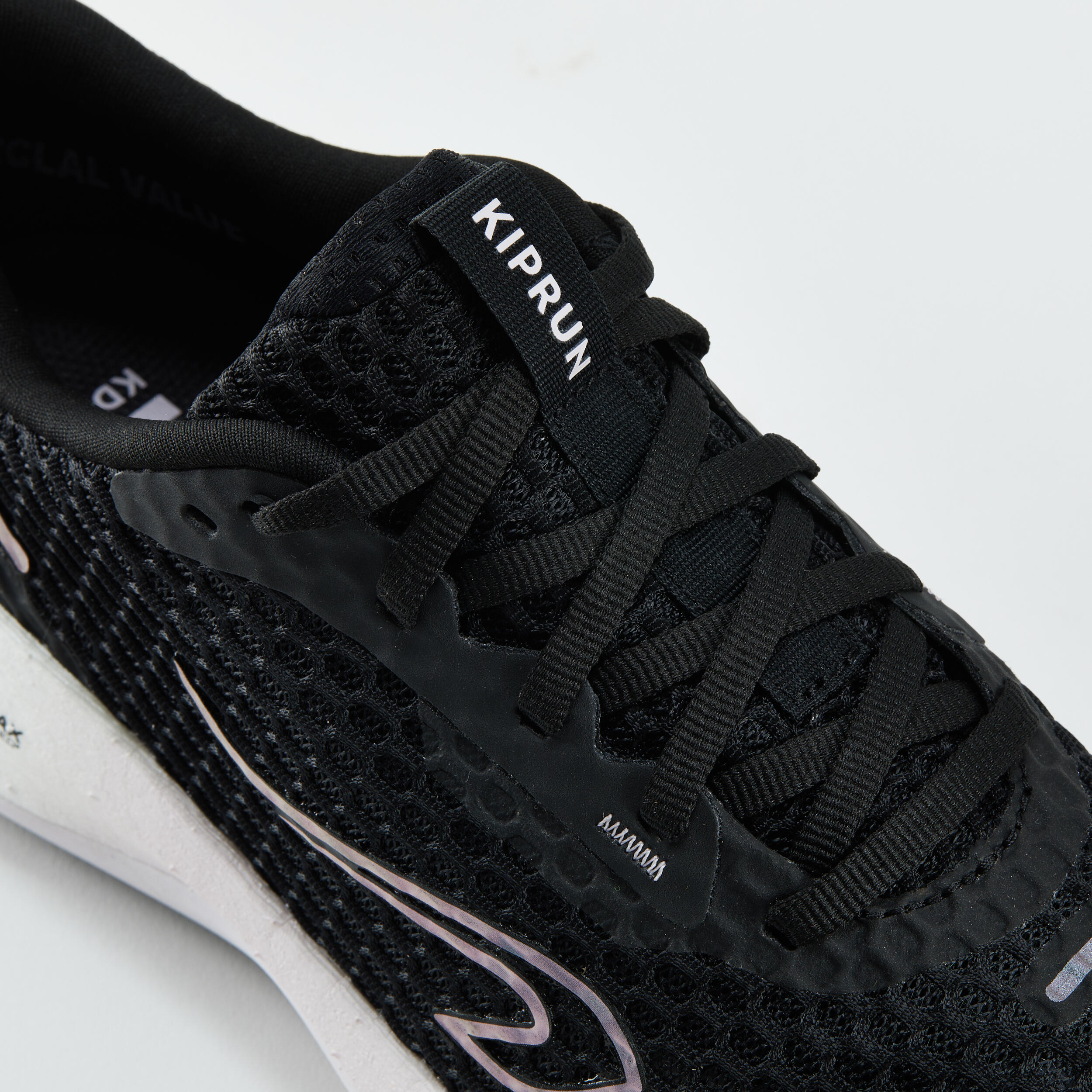 Scarpe running donna KIPRUN KD 500 2 nero viola chiaro KIPRUN Decathlon