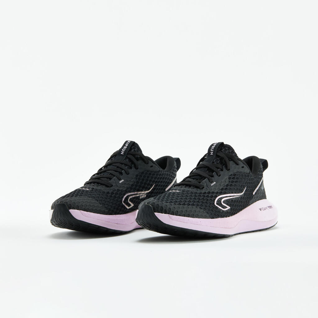 Sieviešu skriešanas apavi “Kiprun KD500 2”, melni/violeti
