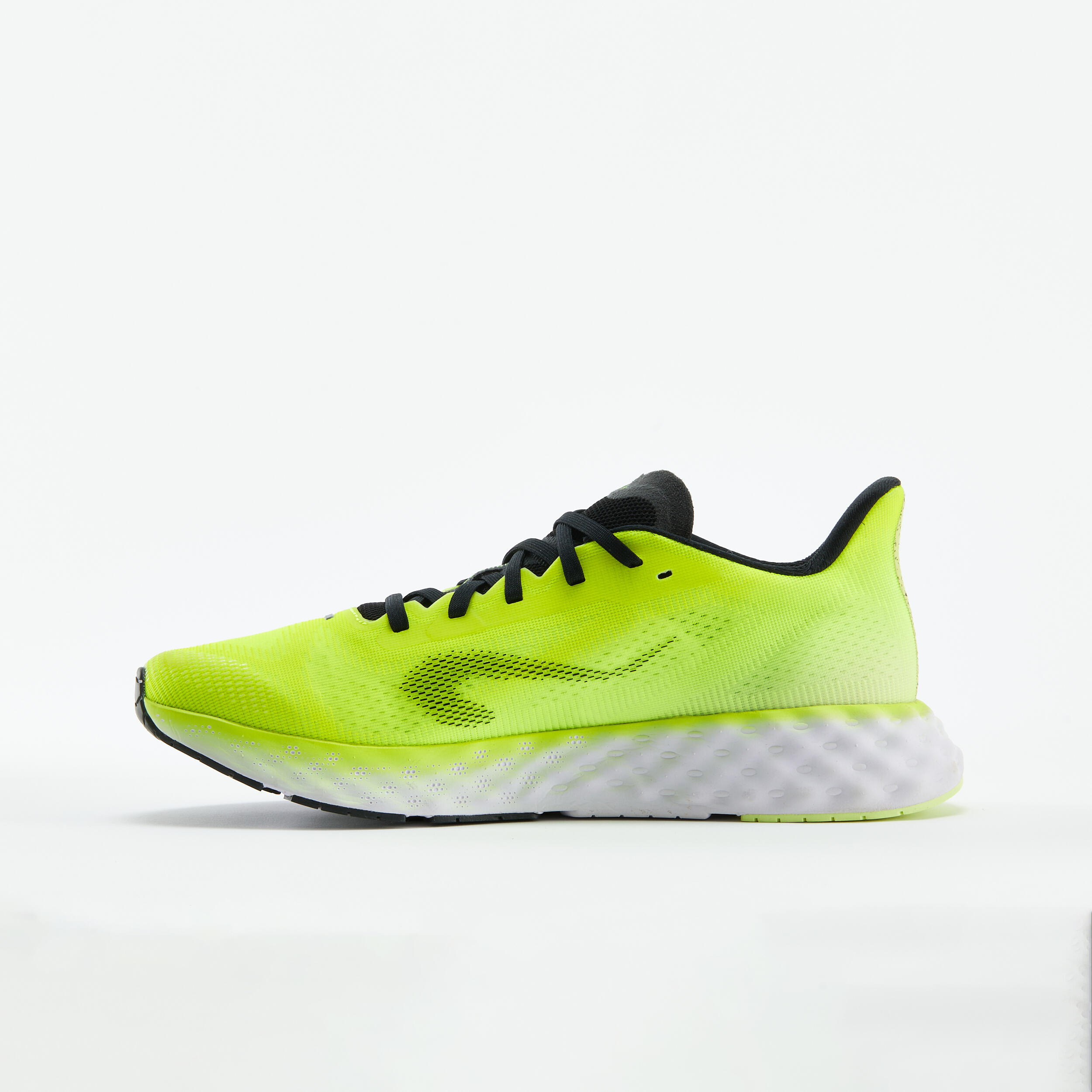 Mens yellow best sale running shoes