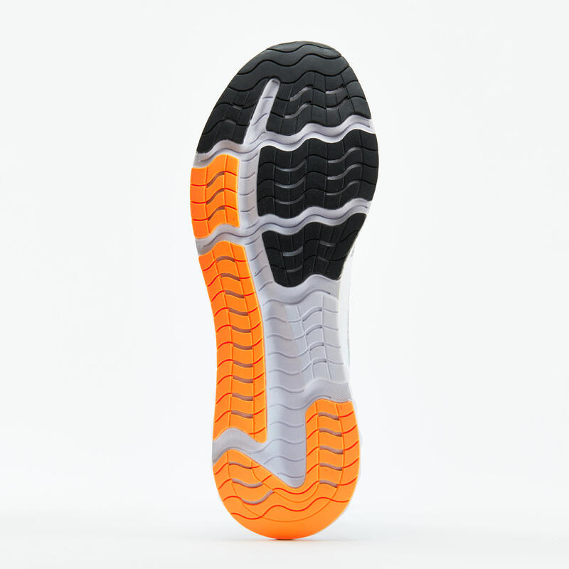 Chaussures running homme - kiprun ks900 light blanc orange