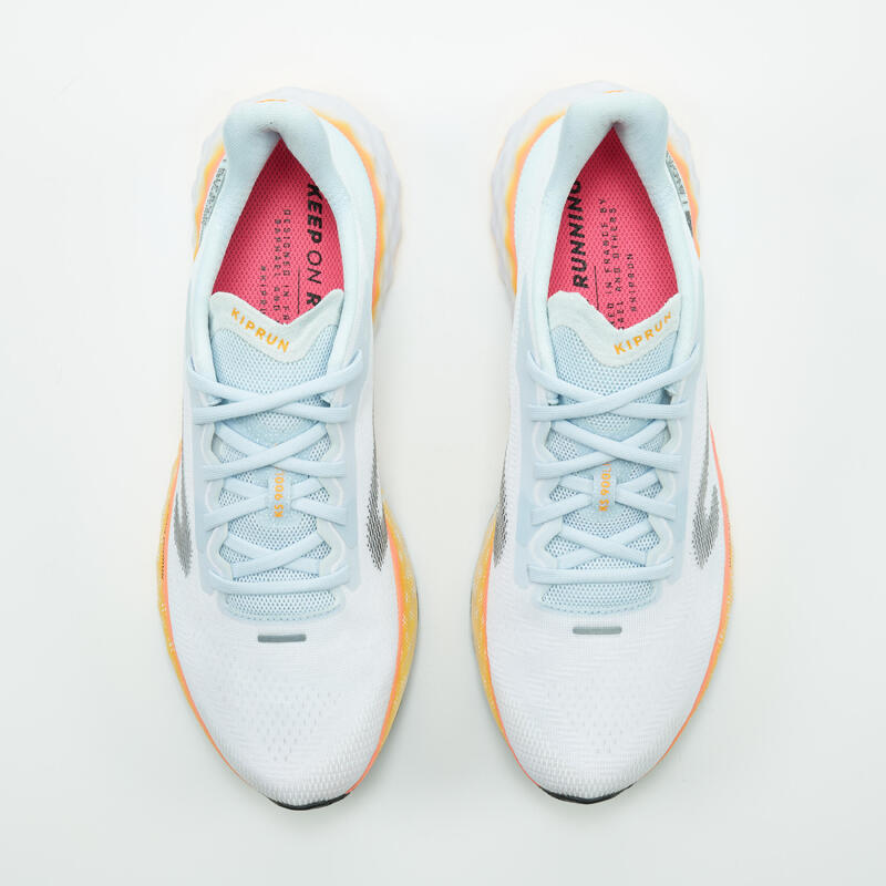 Pánské běžecké boty Kiprun KS900 Light bílo-oranžové 