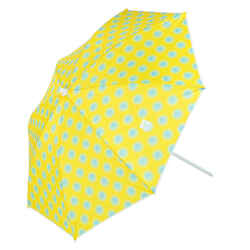 PARUV 160 BEACH PARASOL UPF 50+ 2 PLACES - YELLOW PRINT