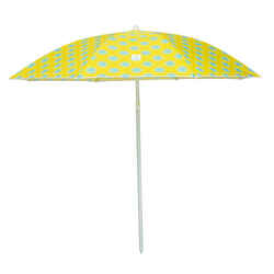 PARUV 160 BEACH PARASOL UPF 50+ 2 PLACES - YELLOW PRINT