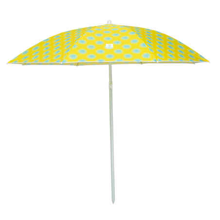 PARUV 160 BEACH PARASOL UPF 50+ 2 PLACES - YELLOW PRINT