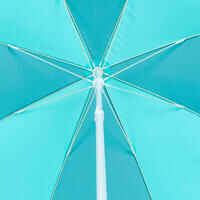 PARUV 160 BEACH PARASOL UPF 50+ 2 PLACES Blue green