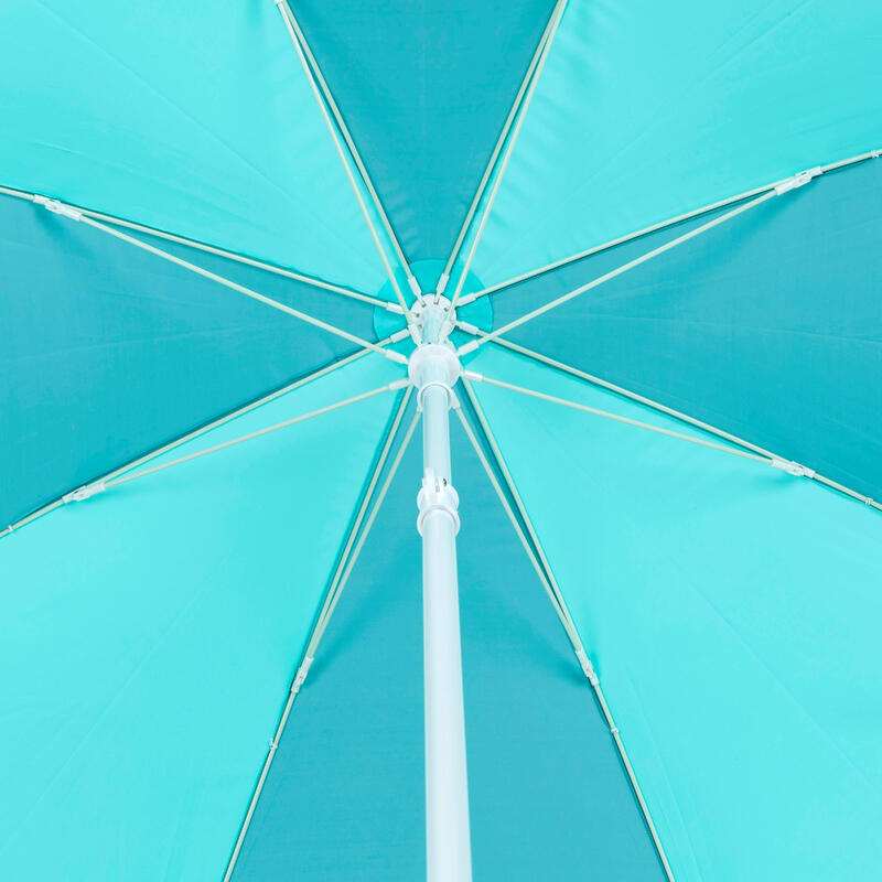 Plaj Şemsiyesi - SPF50+ - 2 Kişilik - Mavi/Yeşil - Paruv 160