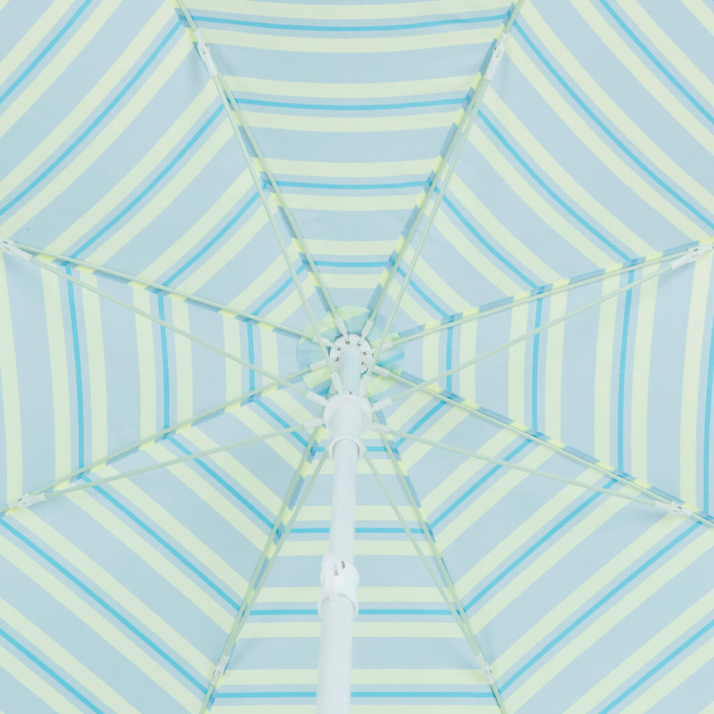 BEACH PARASOL PARUV 160 UPF 50+ 2 PLACES - striped PRINT