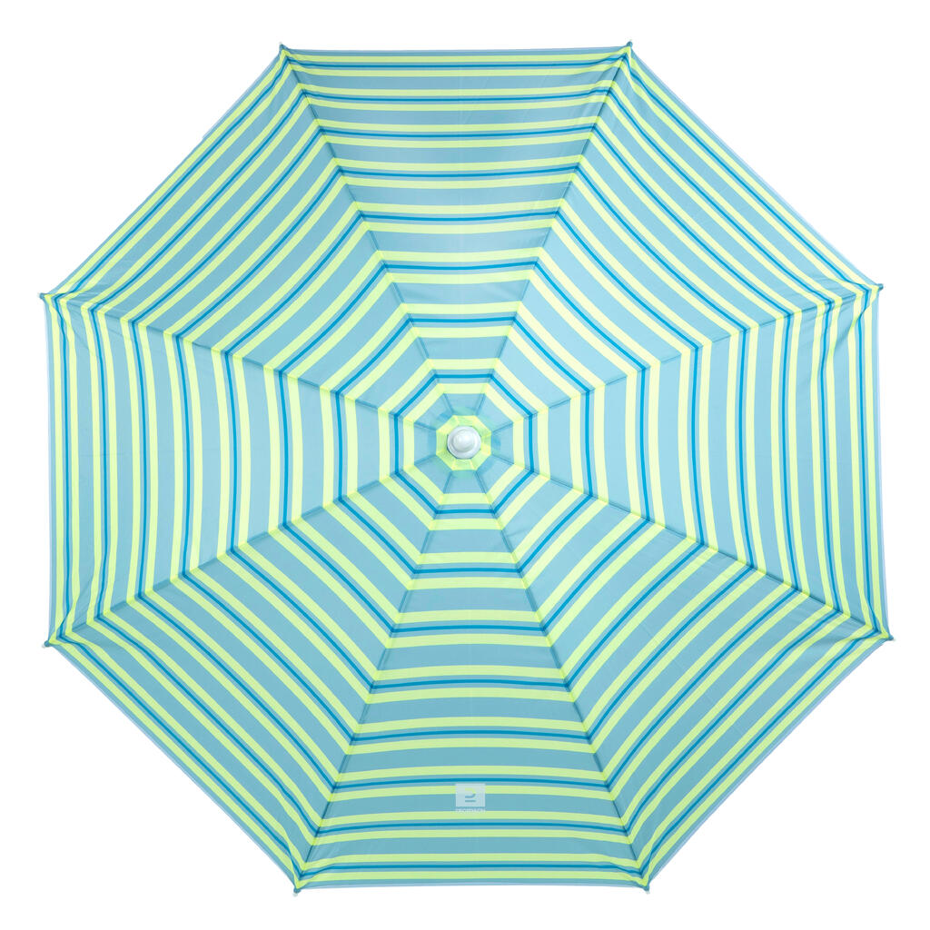 BEACH PARASOL PARUV 160 UPF 50+ 2 PLACES - striped PRINT