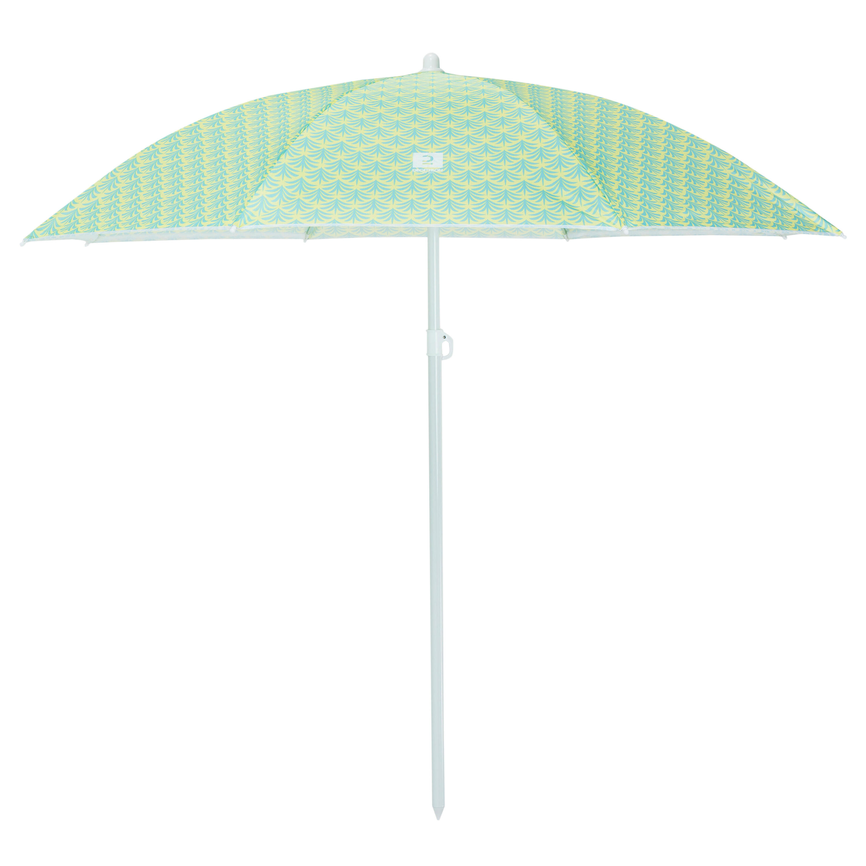 Beach Parasol PARUV Windstop palm print UPF50+ 2 places 4/10