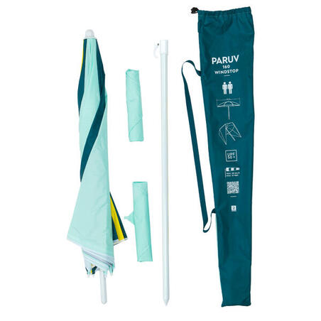 Пляжный зонт с защитой UPF50+ PARUV Windstop