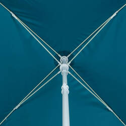 SQUARE BEACH PARASOL 1 PERSON UPF 50+ - PARUV 125 BLUE