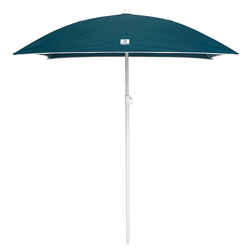 SQUARE BEACH PARASOL 1 PERSON UPF 50+ - PARUV 125 BLUE