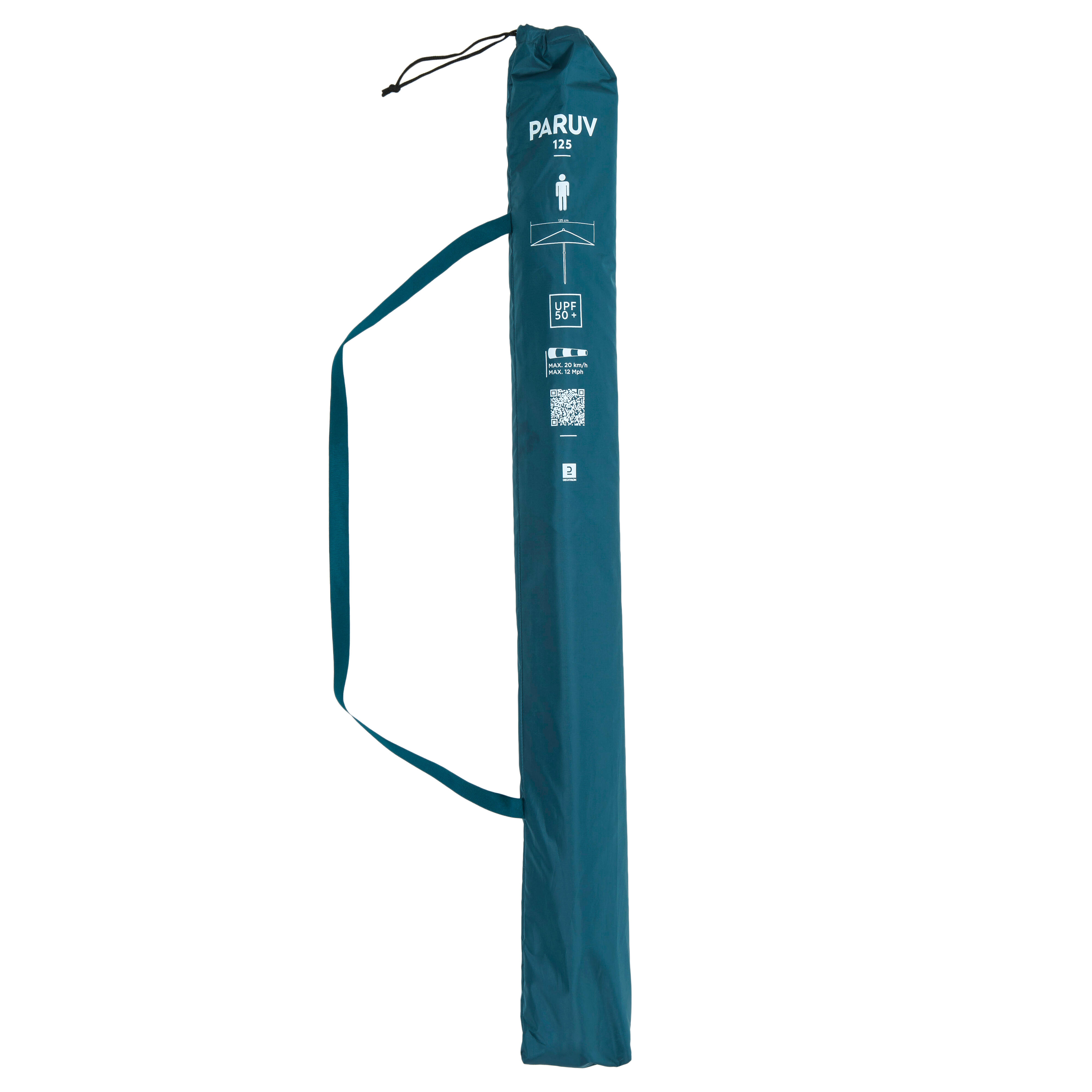 Parasol de plage carré Paruv 125 - DECATHLON