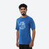 Men Cricket T-Shirt Quick Dry CT 500 Blueberry