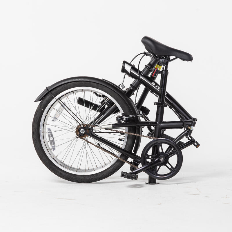 20" Tilt 100 Black Folding Bike