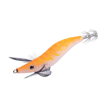 ג'יג שוקע עבור דיג ים של דיונונים וקלמרי EBI S 2.5 בצבע כתום