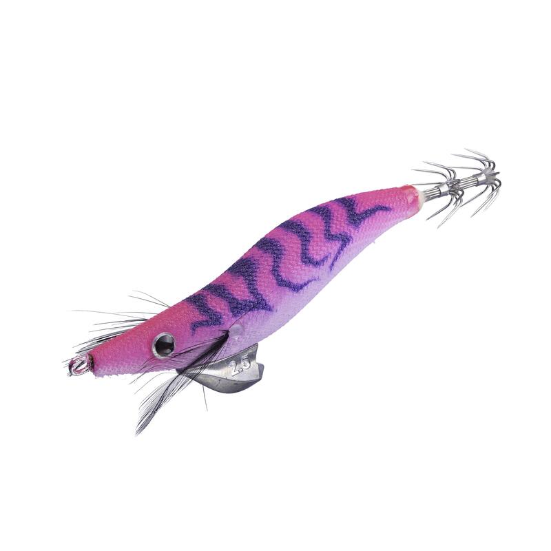 Jibionera Sumergible Pesca Sepia/Calamar Mar EBI S 2,5 Rosa Fluorescente