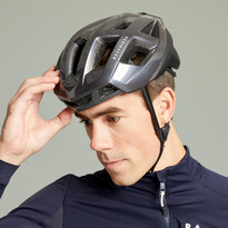 Шлем для горного велосипеда черный VTT XC Rockrider