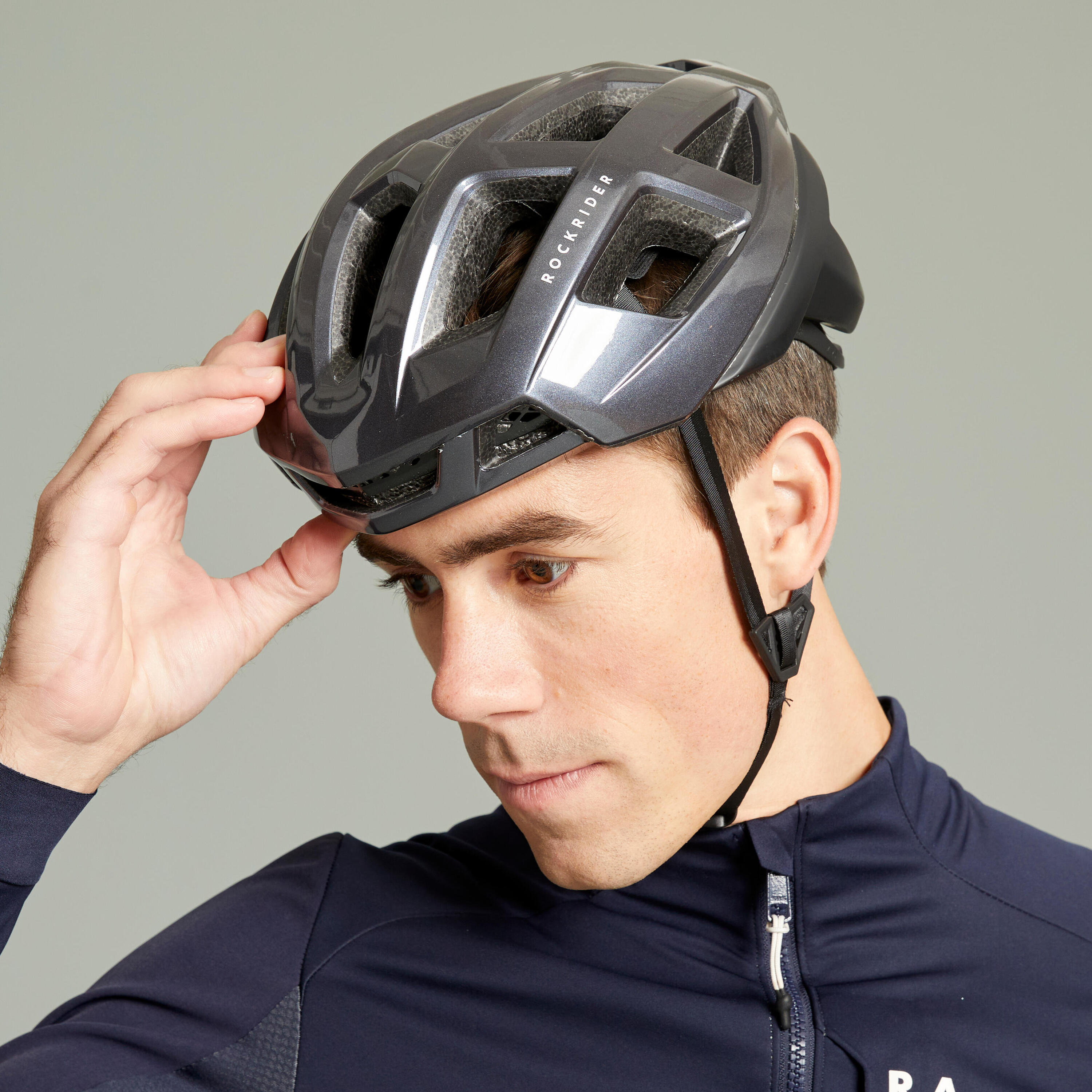XC Mountain Bike Helmet Race - Grey 2/32