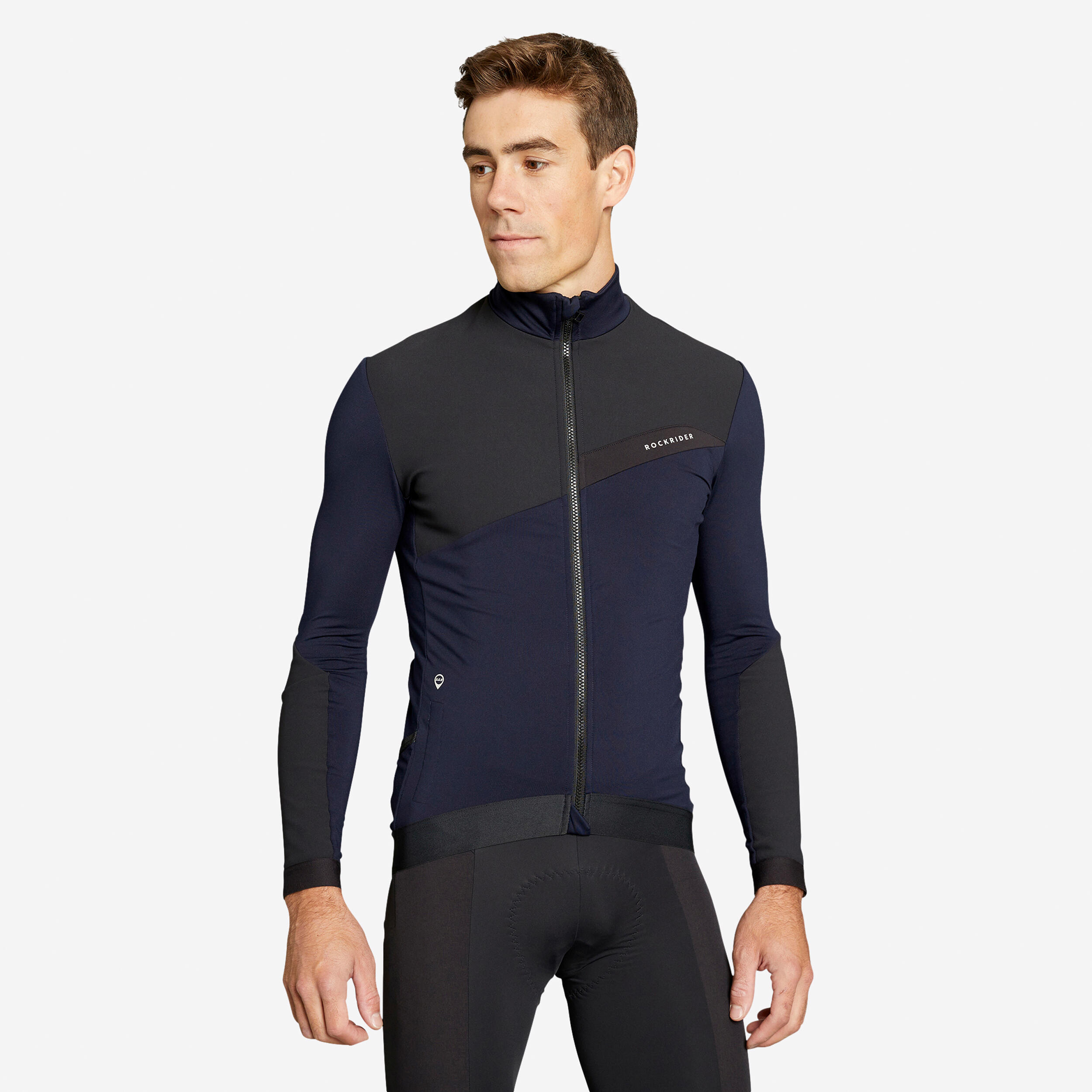 Men's Mid-Season Long-Sleeved XC MTB Jersey - Blue Men's Mid-Season Long-Sleeved XC MTB Jersey - Blue
