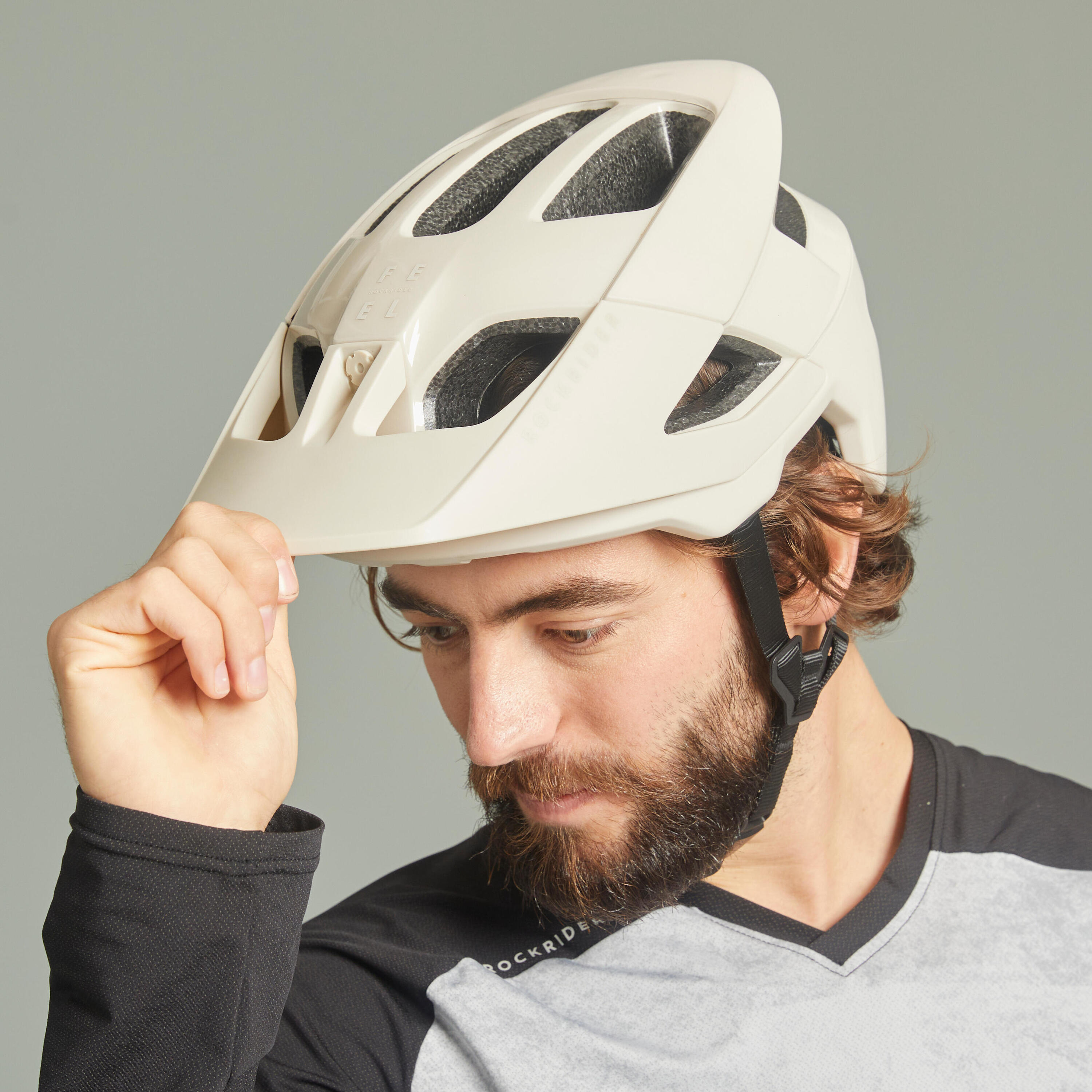 All mountain MTB Helmet Enduro Feel - Sand 2/14