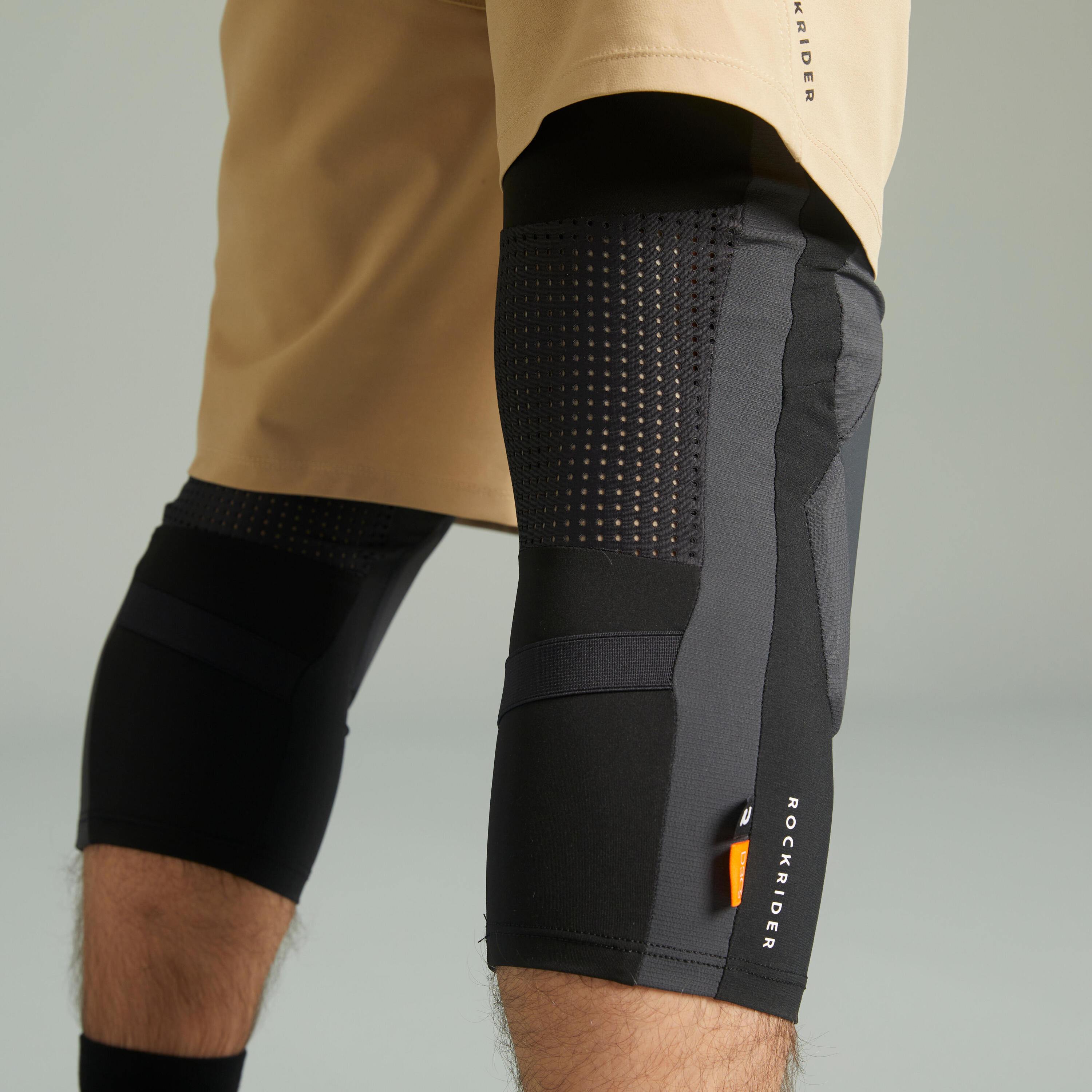 Kniebeschermers voor mountainbiken All-mountain Enduro FEEL D_STRONG 
D3O® 2/8
