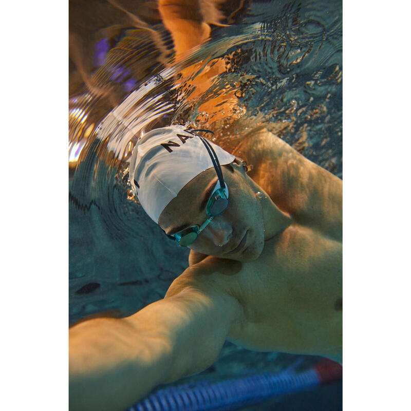 Gafas Natación Suecas Cristales Tintados Espejo Azul Turquesa