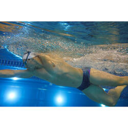 Bañador Niño natación slip azul marino - Decathlon