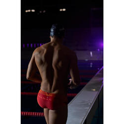 MEN S SQUARE CUT SWIMMING BRIEFS 900 BALEO Decathlon