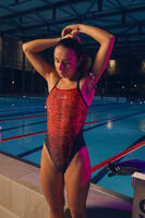 Crveni ženski kupaći kostim LEXA ESKA