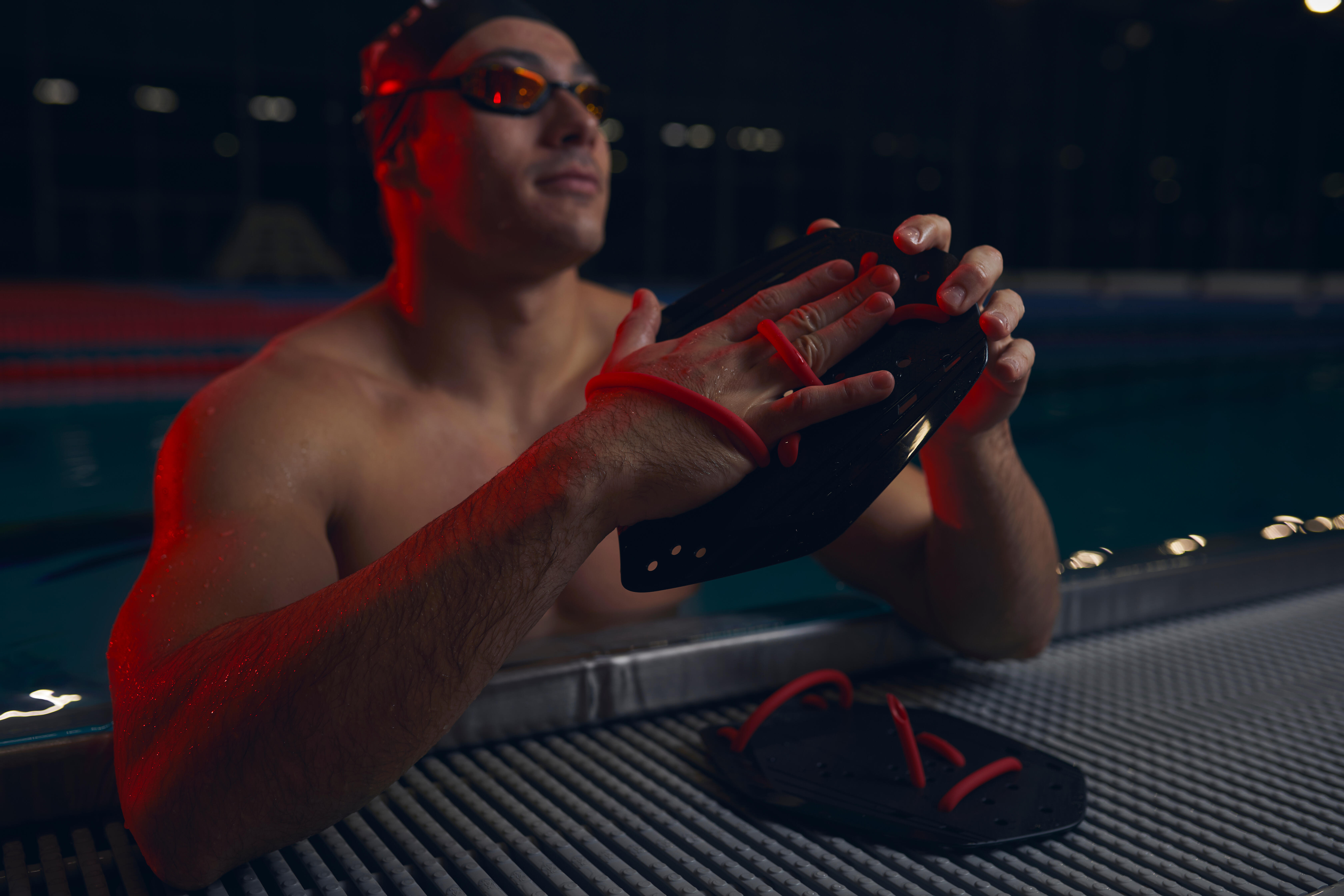 Plaquettes de natation XL - 900 - NABAIJI