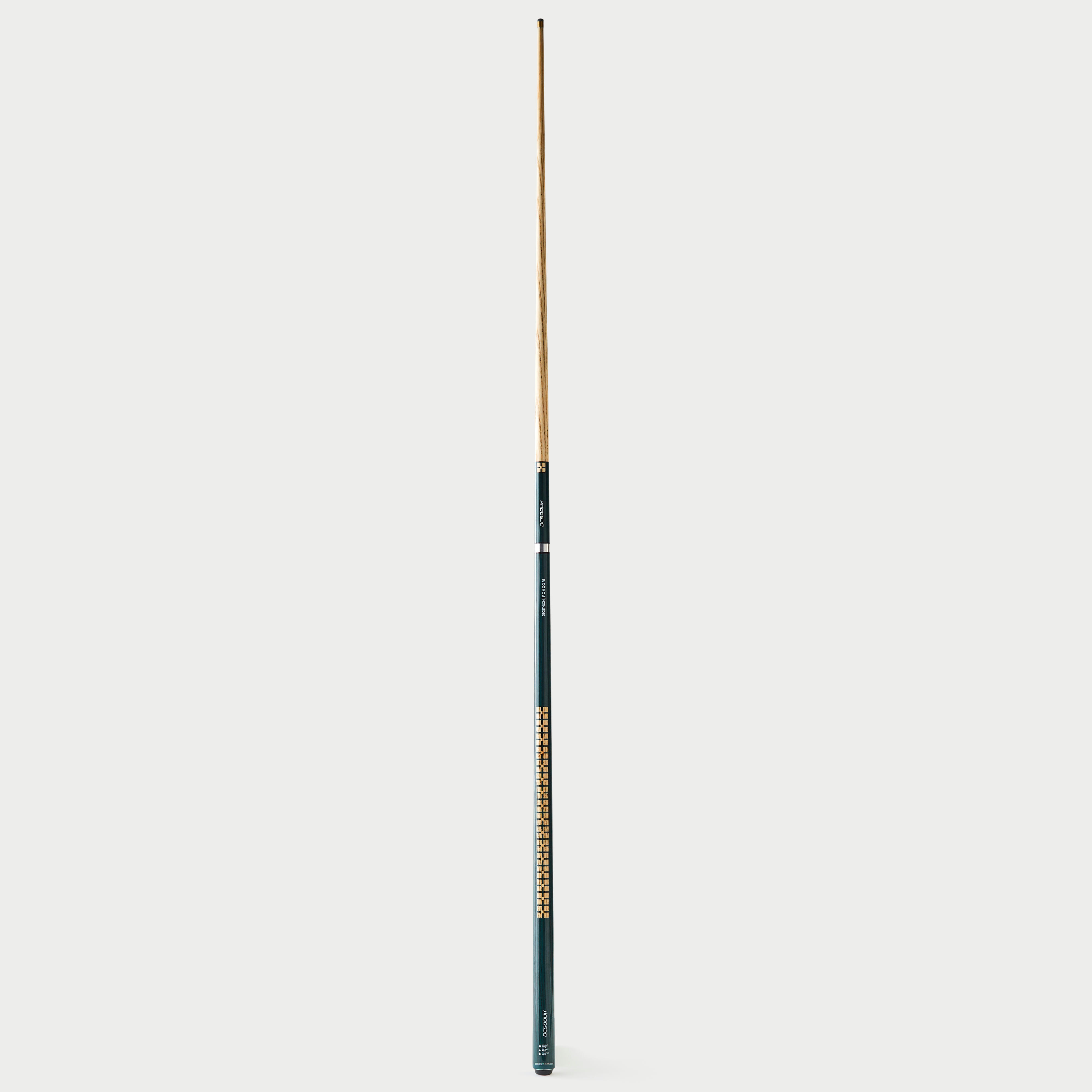 BC 500 UK 2-PIECE SNOOKER CUE WITH 1/2 JOINT, 9 mm