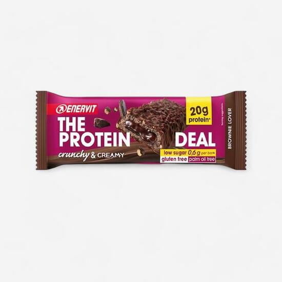 Barretta proteica low sugar The Protein Deal Brownie Lover Enervit