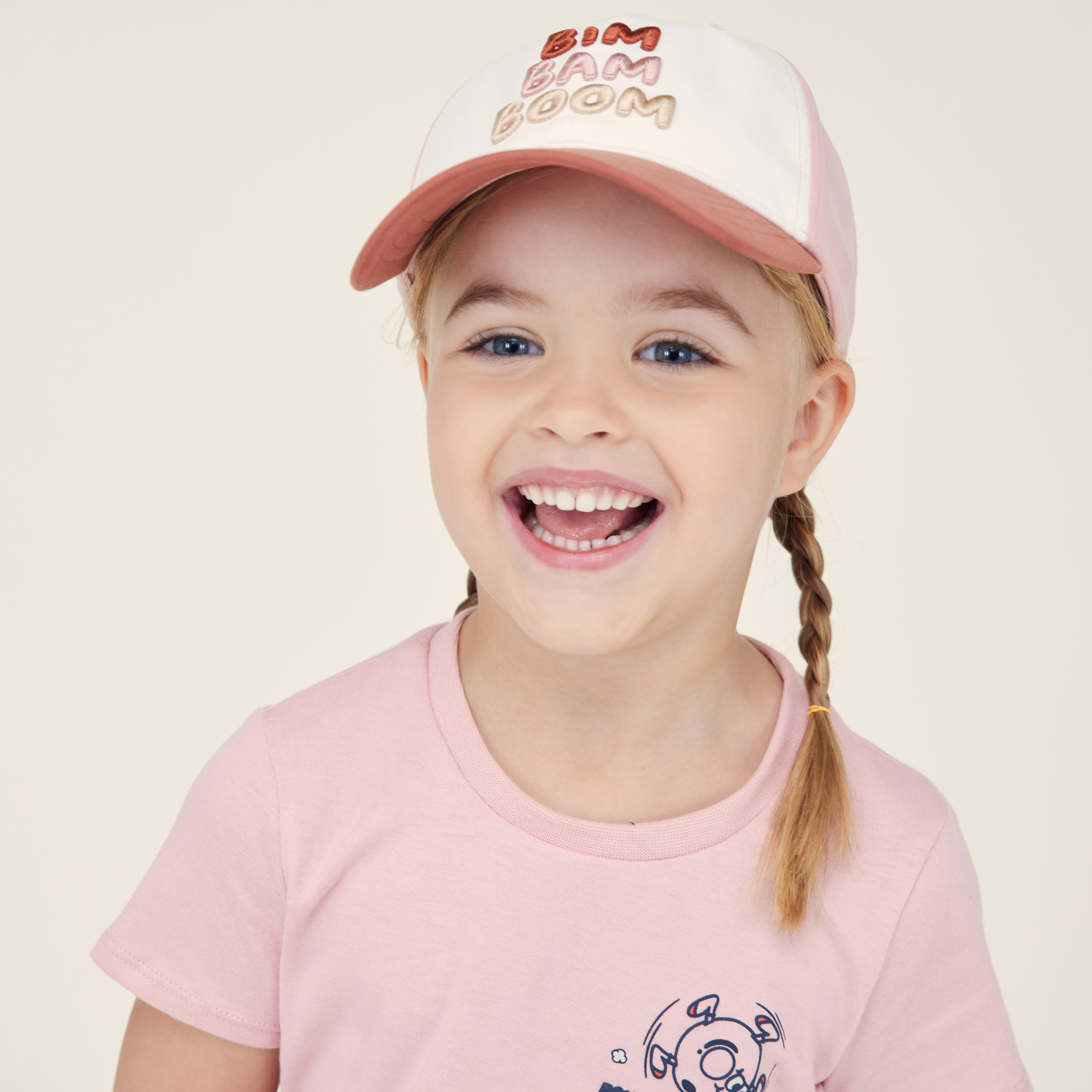 Cap-sac Kids Nylon Cap With Zipper Pocket - 80s/90s/ Velcro