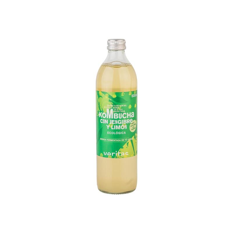 Kombucha ECO Veritas de Limón y Jengibre 500ml