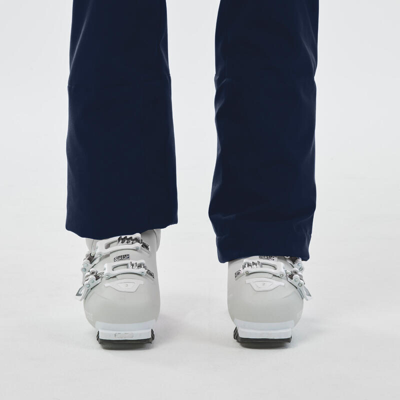 Pantalon de ski slim femme 500 - Bleu marine