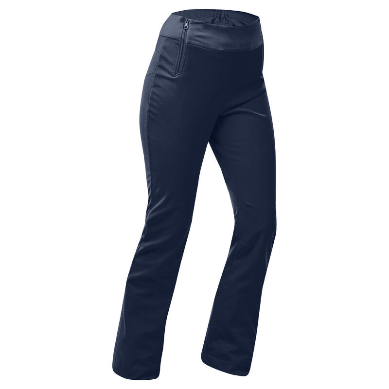 Pantalon de ski slim femme - 500 - Bleu marine