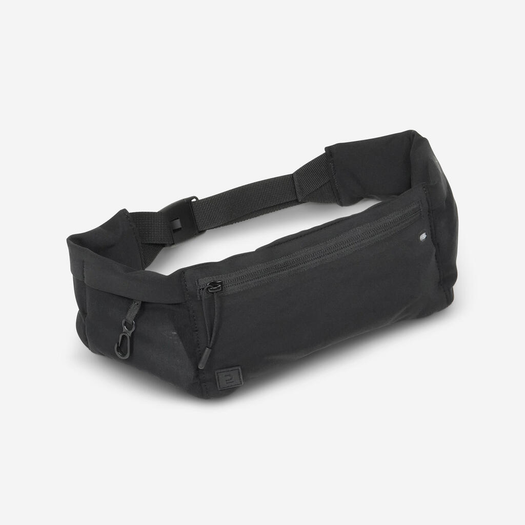 Skriešanas josta viedtālrunim “comfort 2”, ar 5 kabatām, melna