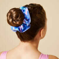 Girls' Gym Scrunchie - Blue Print