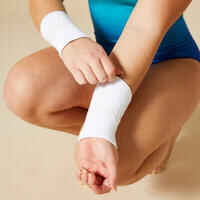 Gymnastics Terry Towelling Wristbands - White