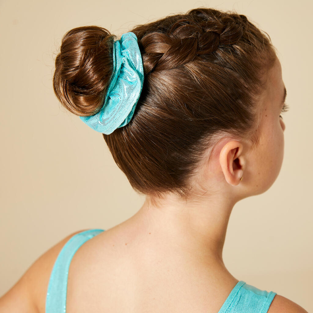 Girls' Gym Scrunchie - Silver