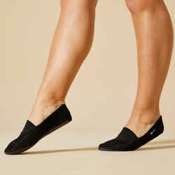 Παπούτσια γυμναστικής από διχτυωτό υλικό για κορίτσια και αγόρια - Μαύρο