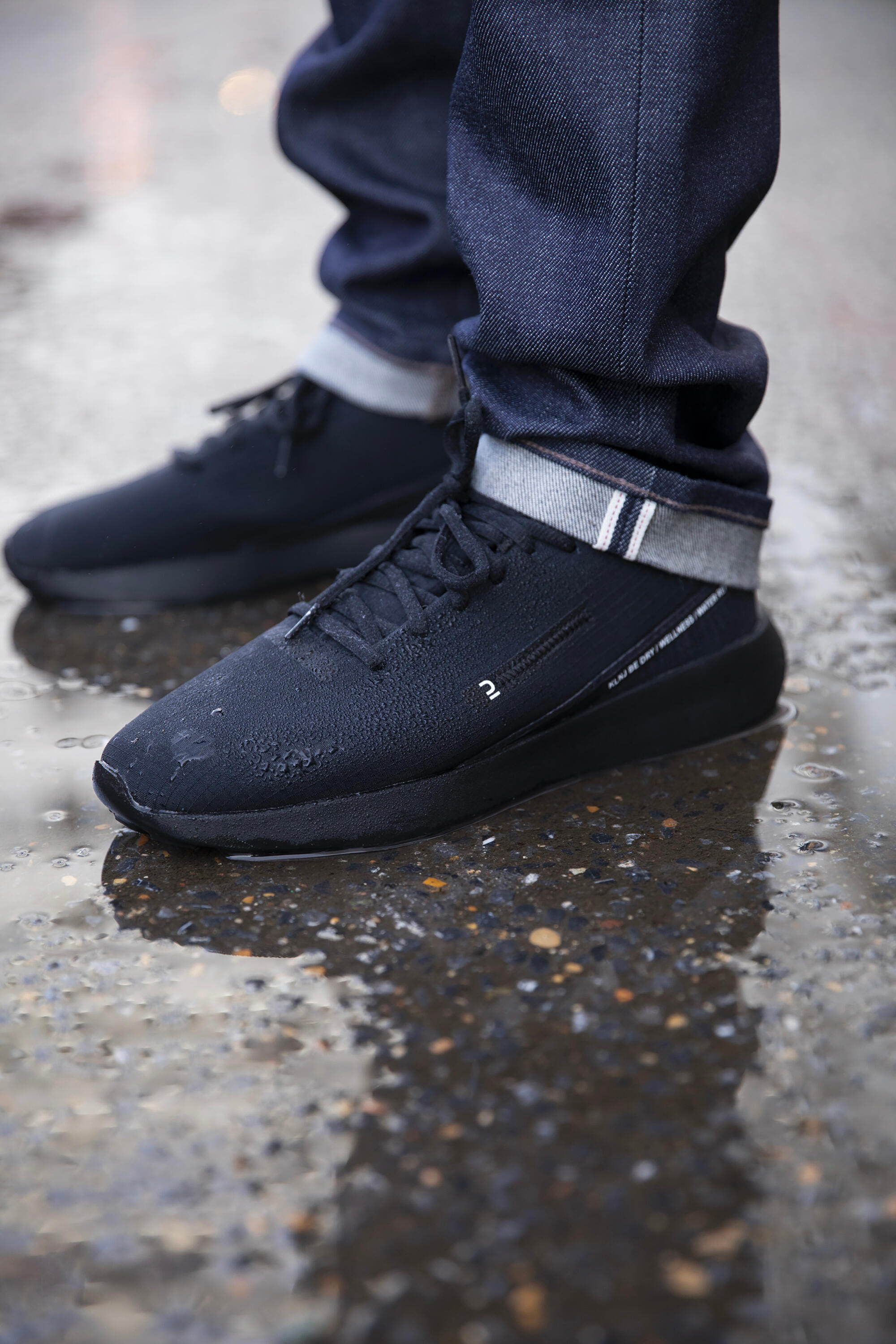 Chaussures de marche homme - Be Dry Noir 10/11