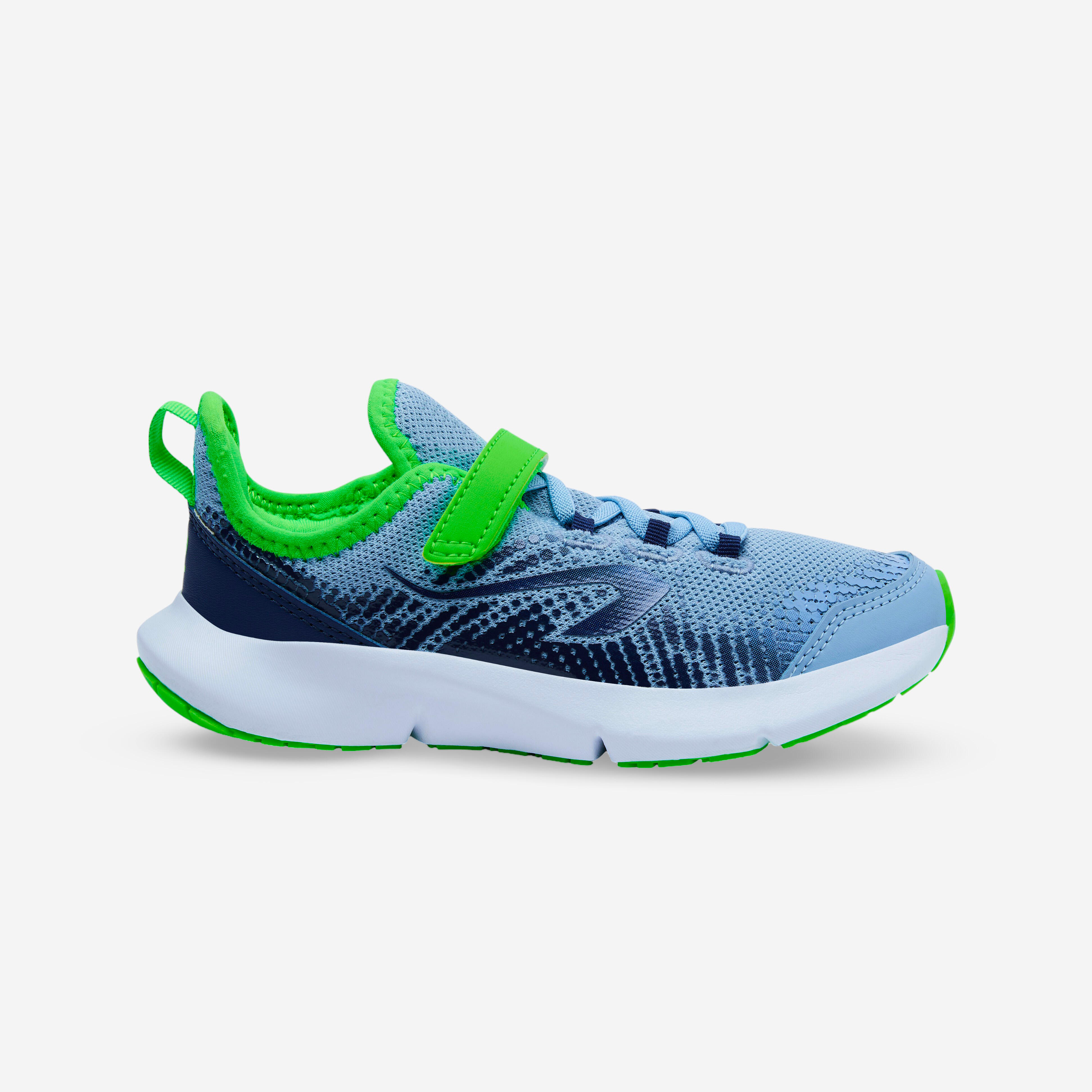 Scarpe da ginnastica bambino AT FLEX flessibili con strap blu dal 29 al 34 DECATHLON Decathlon
