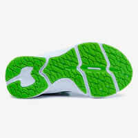 حذاء جري للأطفالAT Flex Run Rip-tab - أزرق وأخضر من الدنيم