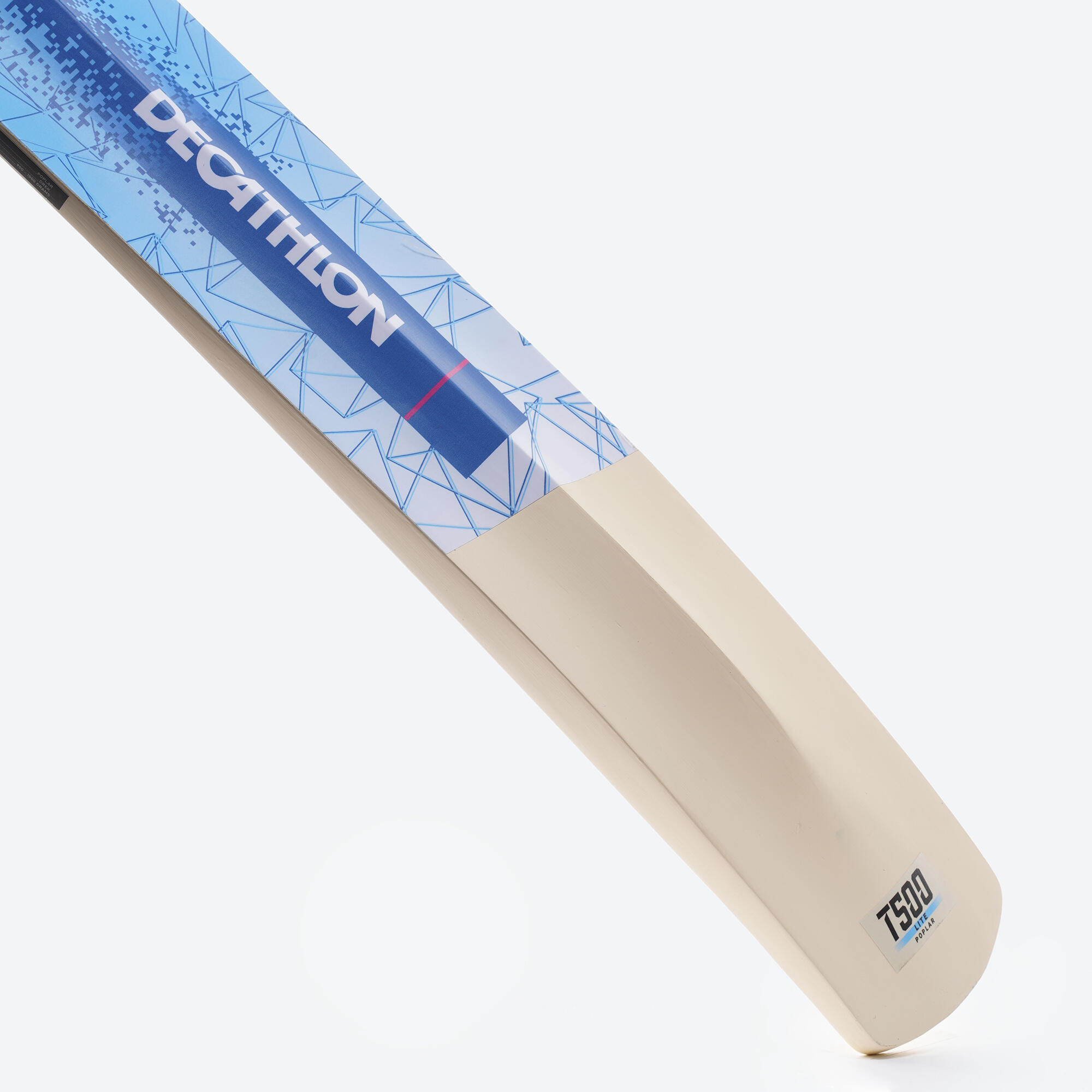 Adult Cricket Tennis Ball Cricket Bat T500 Lite BLUE DecathlonB2B