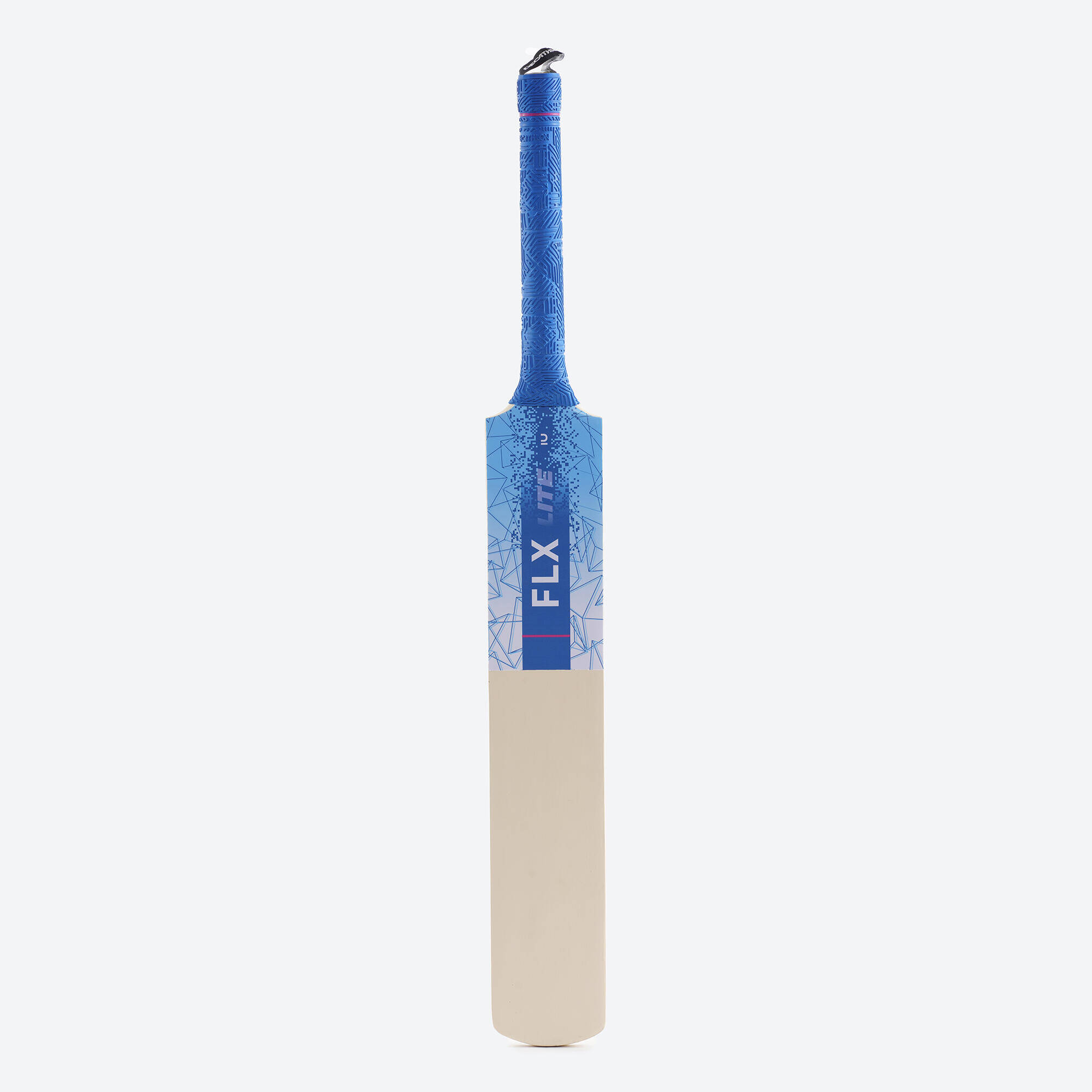 Adult Poplar Wood Cricket Bat Size 6 SH Soft & Medium for Tennis Ball T500 - Blue -  1