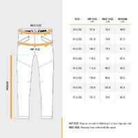 Men’s water-repellent hiking trousers -18°C NH100 - Grey